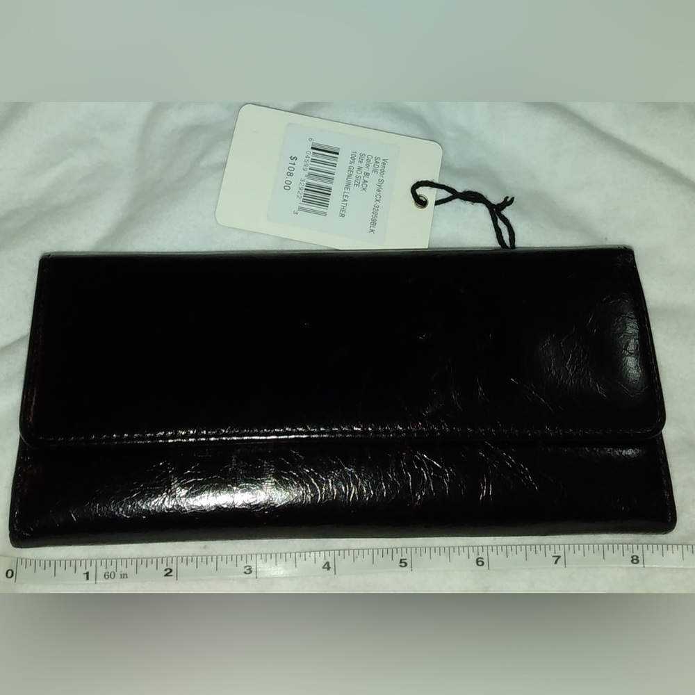 NEW! HOBO INTERNATIONAL SADIE TRI-FOLD WALLET